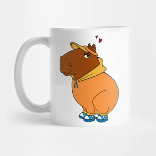 Sporty Capybara Mug